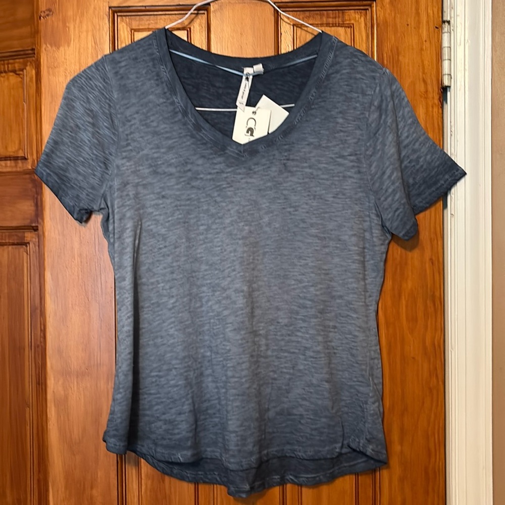 Cable & Gauge denim blue Short Sleeve T-Shirt